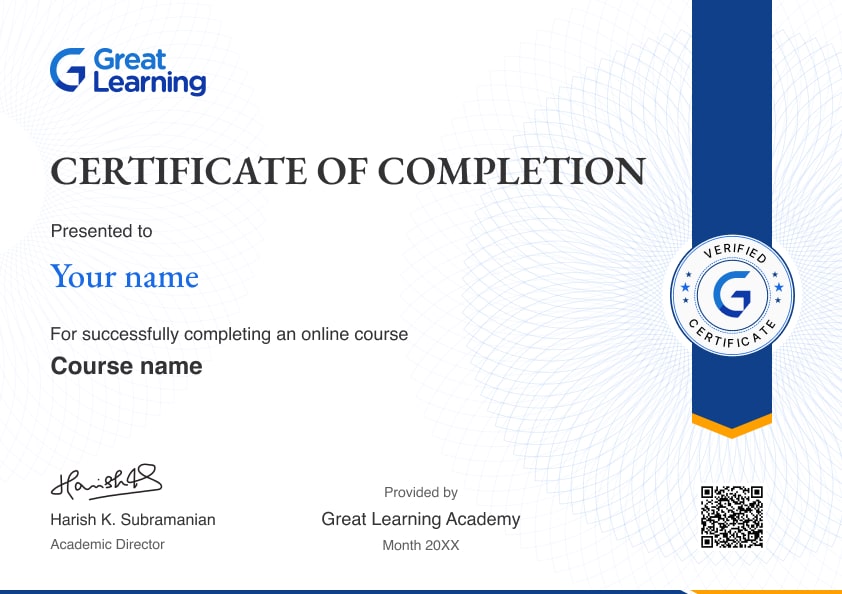 Certificate Image