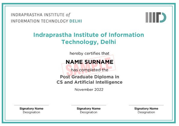 Best PG Diploma in Artificial Intelligence by IIIT Delhi [2024]