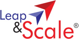 Leap and scale Logo Leap and scale Logo