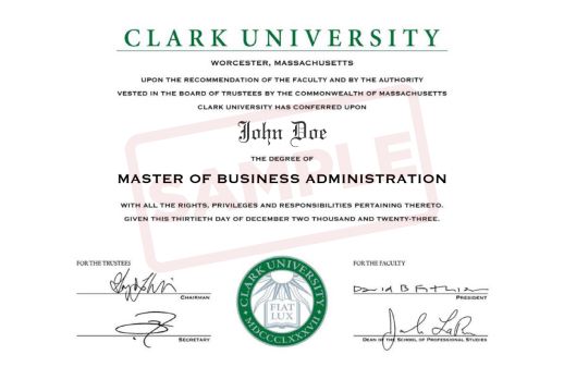 Clark MSCS Certificate