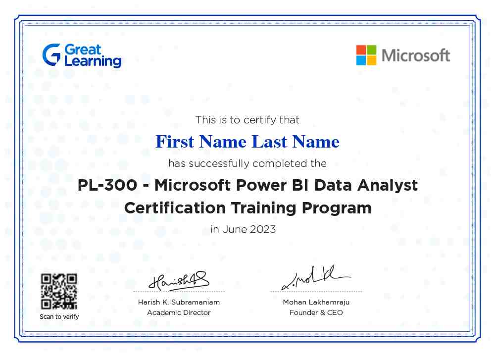 PL-300 Power BI Training: Microsoft Data Analyst Certification