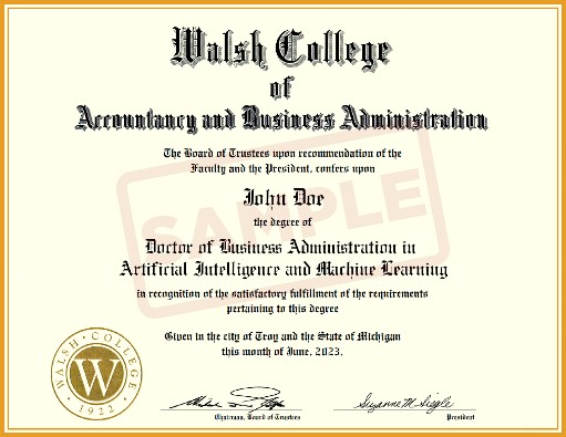 Doctor Of Business Administration in AI and ML - Great Learning