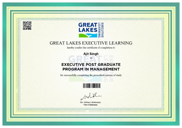 Great lakes certificate Great lakes certificate