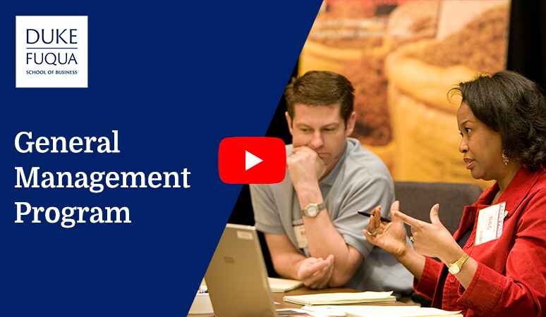 Duke General Management Program