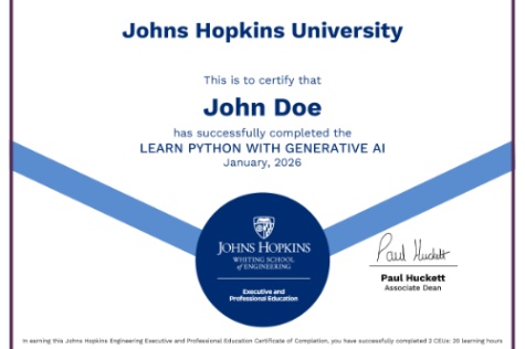 certificate image