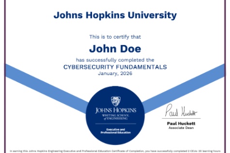 certificate image