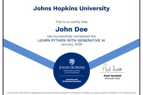 certificate image