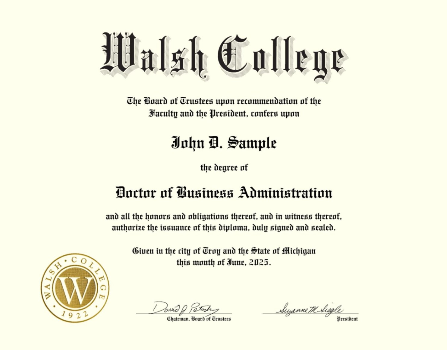 certificate image