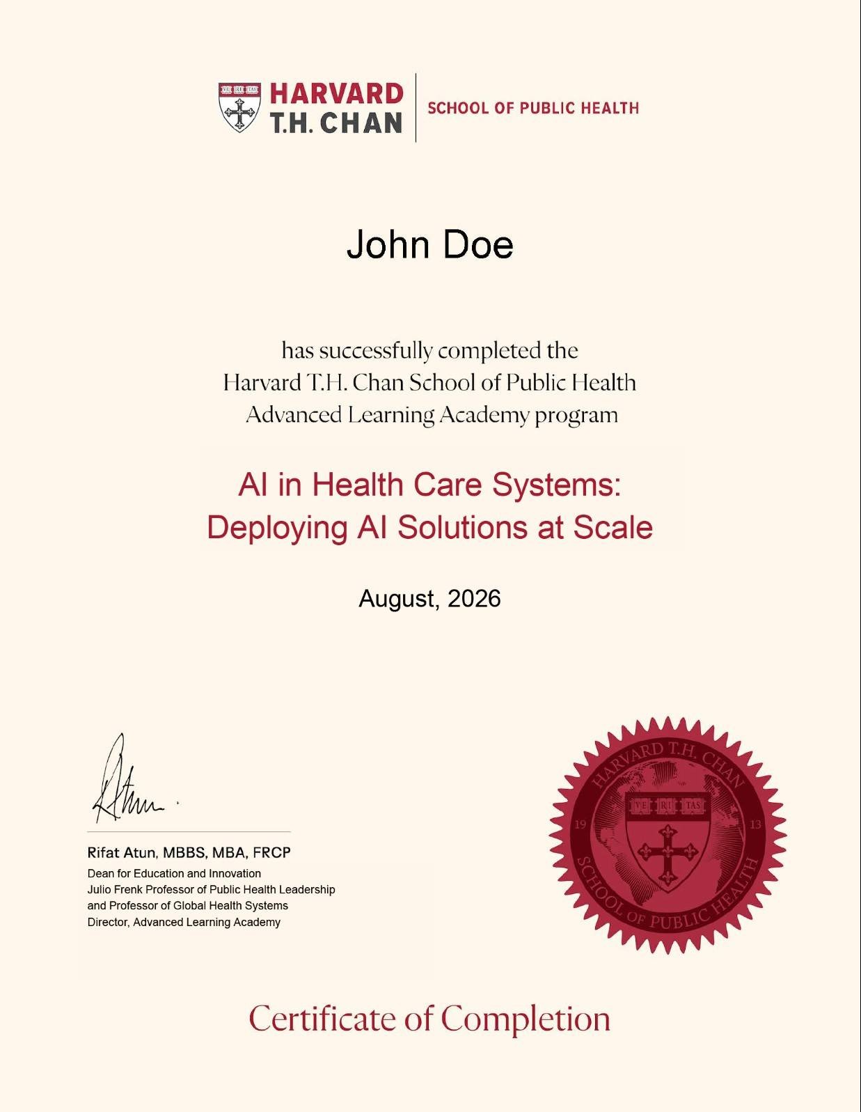 certificate image