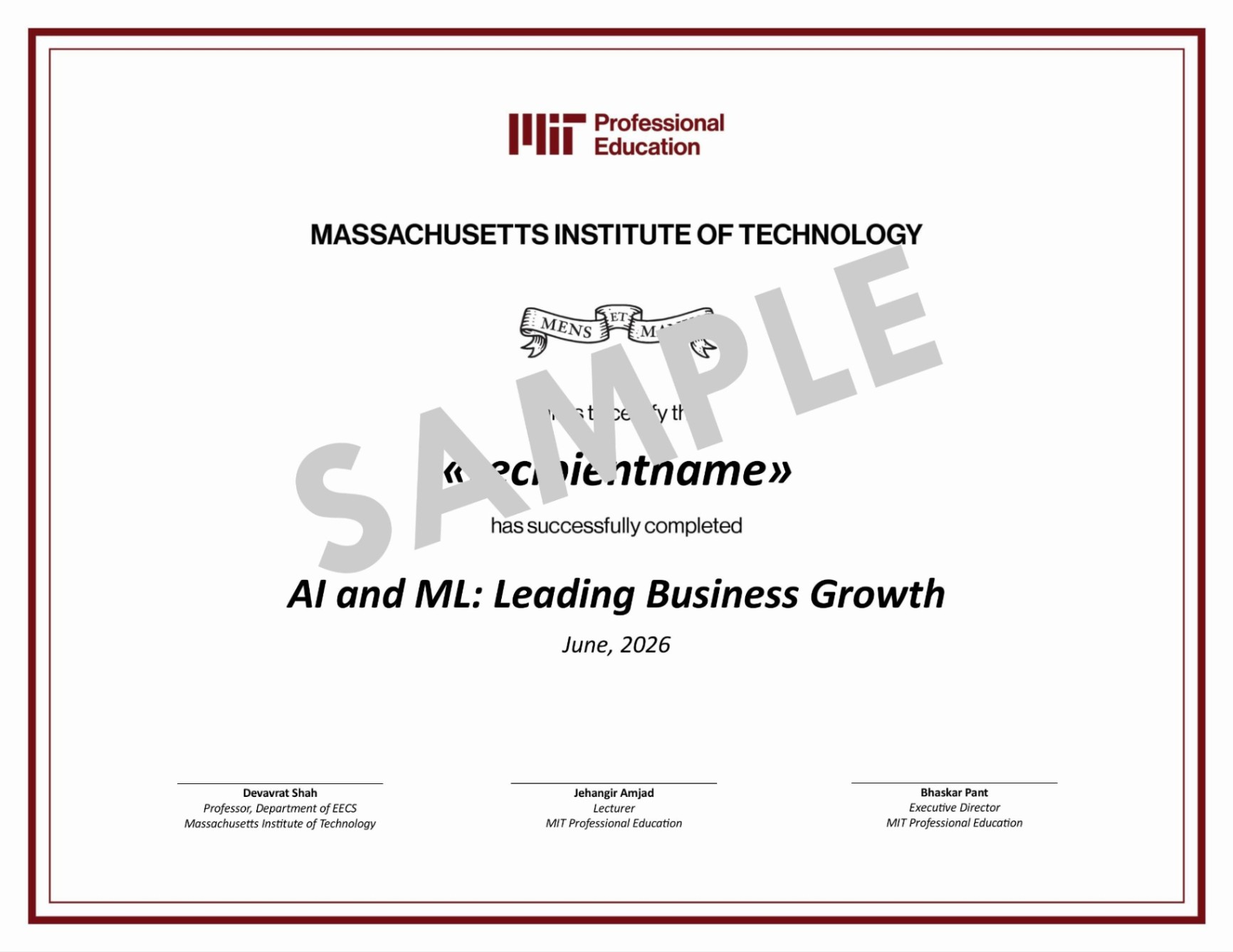 certificate image